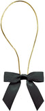 0030 Black Bow + Elastic Loop