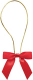 0250 Red Bow + Elastic Loop