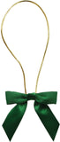 0587 Forest Green Bow + Elastic Loop