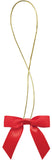 0250 Red Bow + Elastic Loop