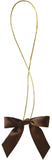 0850 Brown Bow + Elastic Loop