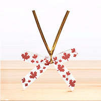 Maple Leaf Bow with Twist Tie