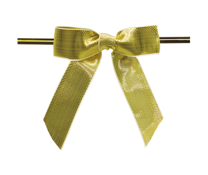 Gold Metallic Bow