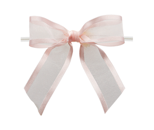 0117 Light Pink Ballet Bow