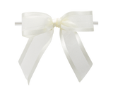 0810 Ivory Ballet Bow