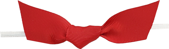 0250 Red Grosgrain Love Knot Bow