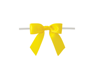 0645 Daffodil Satin Bow