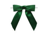 0587 Forest Green Satin Bow