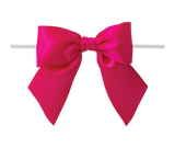 0175 Shocking Pink Satin Bow