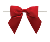 0250 Red Satin Bow