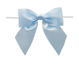 0305 Lt. Blue Satin Bow