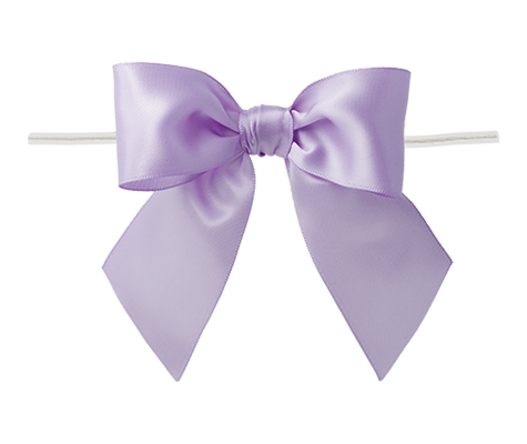 0430 Lt. Orchid Satin Bow