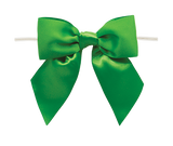 0580 Emerald Green Satin Bow