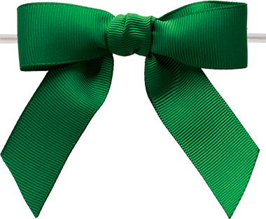 0580 Emerald Green Grosgrain Bow