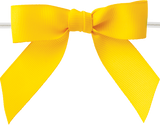 0650 Maize Yellow Grosgrain Bow