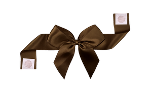 Packaging Express_0850 Brown Pretie Bow with Glue Dot