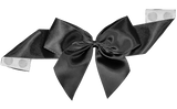 0030 Black Pre-tie Bow with Glue Dot