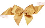 0690 Old Gold Pre-tie Bow with Glue Dot