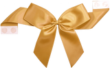 0690 Old Gold Pretie Bow with Glue Dot