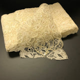 6 1/4'' Corded & Beaded Lace Trims