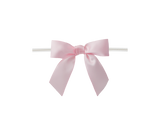 0117 Lt. Pink Satin Bow