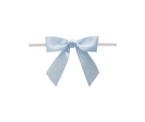 0305 Lt. Blue Satin Bow