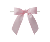 0117 Lt. Pink Satin Bow