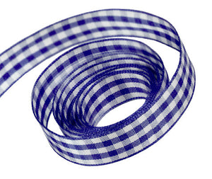 Packaging Express_0370 Navy Party Plaid Ribbon